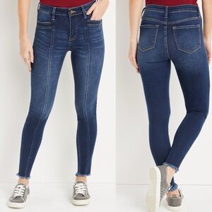 KanCan Women's Skinny Jeans - Dark Blue